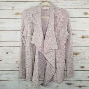 Knox Rose cable knit open front cardigan